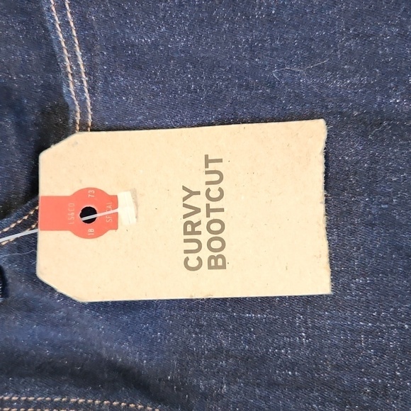 NWT Levi's Curvy Bootcut Jeans Stretchy Size 10 30 x 32 - Picture 6 of 11